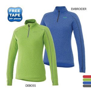 Taza Ladies' Performance Knit Quarter Zip