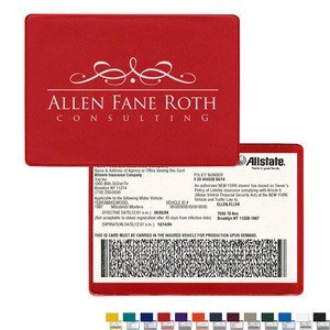 Vinyl Insurance and Registration Holder