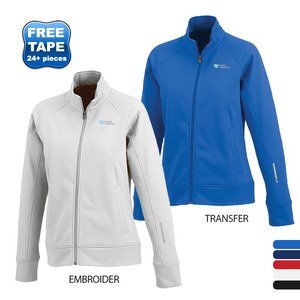 Okapi Ladies' Jersey Knit Full Zip Jacket