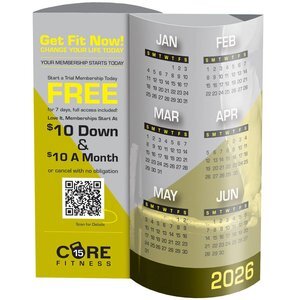 Wave 3D Desk Calendar