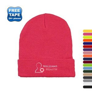 Long Knit Acrylic Beanie