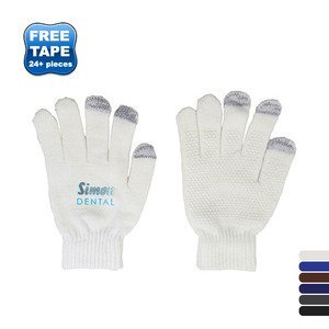 Touchscreen Acrylic Gloves with Dot Grip