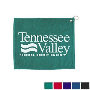 Full Color Terry Velour Jersey Shaped Custom Golf Towel - 22 x 23