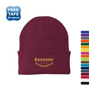 Port & Company® Acrylic Knit Cap, Solid Colors