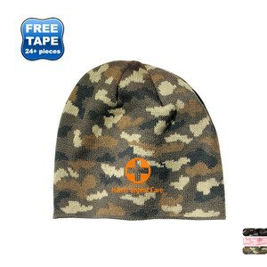 Port & Company® Camo Beanie Cap