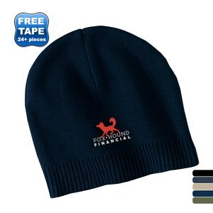Port Authority® 100% Cotton Beanie