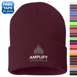 Sportsman® Long Solid Acrylic Knit Beanie
