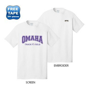 Port & Company® 100% Cotton Men's Tee, White