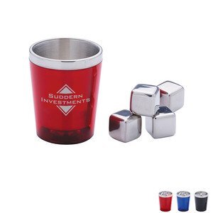 Whiskey Stones & Tumbler Gift Set