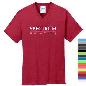 Port & Company® 100% Cotton Men's V-Neck Tee