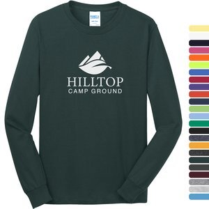 Port & Company® 100% Cotton Long Sleeve Men's Tee