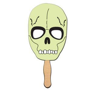 Skull Mask Hand Fan