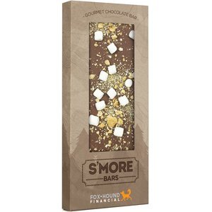 Gourmet Belgian Chocolate Bar with S'mores