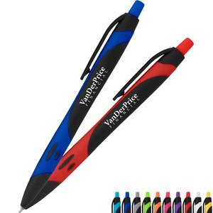 Sleek Write Two-Tone Rubberized Pen