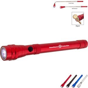 Telescopic Aluminum Flashlight with Magnet