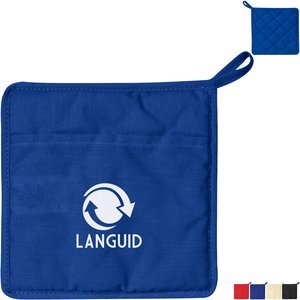 Quilted Cotton Canvas Pot Holder