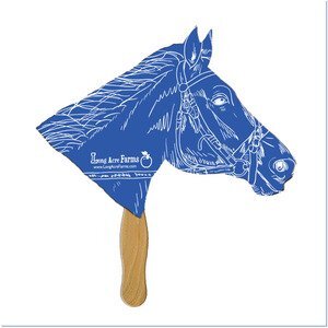 Horse Hand Fan