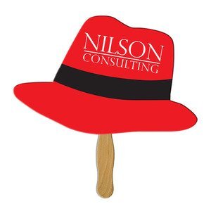 Fedora Hat Hand Fan
