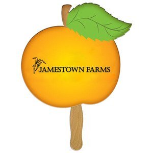 Peach Hand Fan