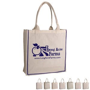 Cutting Edge Cotton Canvas Tote