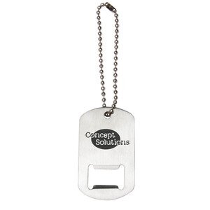 Dog Tag Bottle Opener