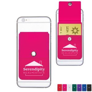 Snap Cell Phone Card Holder w/ packaging