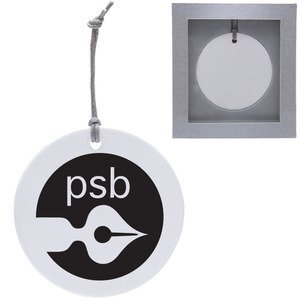 Circle Ceramic Ornament