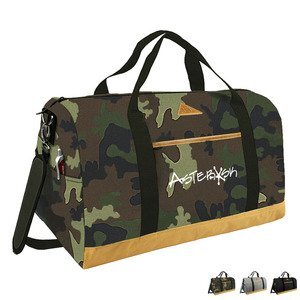 Epic Camo 600D Polyester Sport Duffel Bag, 21"