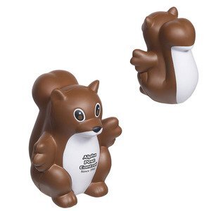 Brown and White Squirrel Stress Reliever