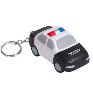Police Car Key Chain Stress Reliever