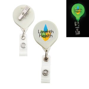 Ascrafter Luxury Flower Retractable Name Card Badge Holder with Alligator  Clip, ID Badge Reel Clip On Card Holders : : Office Products