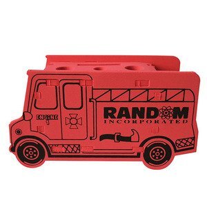Fire Truck Foam Puzzle Organizer