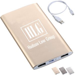 Sleek Aluminum Power Bank, 4000mAh