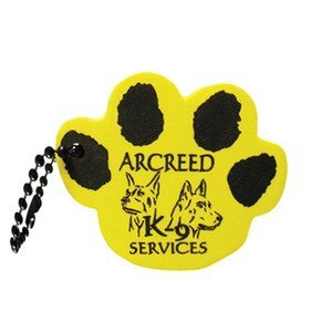 Paw Foam Floating Key Tag