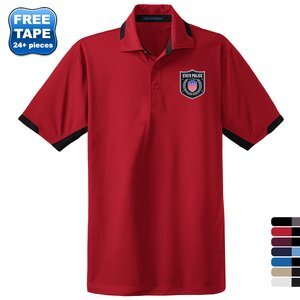 Port Authority® Dry Zone® Colorblock Ottoman Men's Performance Polo