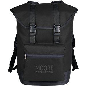 Black Leather Safety Backpack - Door No.1 Events LLC