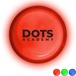 Round Glow Badge, 3"