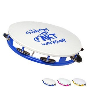 Plastic Tambourine, 8"