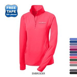 Sport-Tek® Sport-Wick® Stretch Ladies' Half Zip