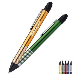 Vivid Metallic Pen w/ Stylus