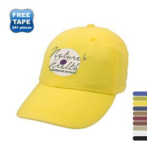 Pigment Dye Washed Cotton Unconstructed Cap