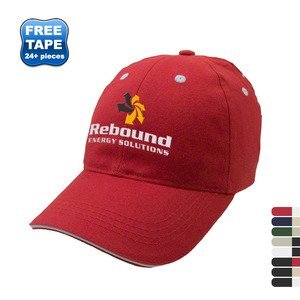 Lightweight Brushed Cotton Twill Constructed Sandwich Cap