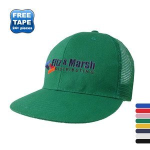 Brushed Cotton Twill Constructed Trucker Cap