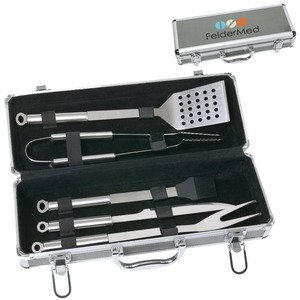 Blaze Five-Piece ColorBurst BBQ Set