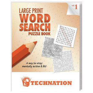 Large Print Word Search Puzzle Book - Vol. 1