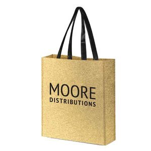 Glitter Reusable Non-Woven Tote Bag