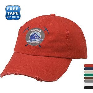 Distressed Chino Unconstructed Cap