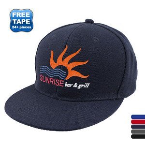 Flat Bill Acrylic Urban Constructed Cap