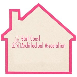 House Shaped High Density Board Coaster, 40 pt.