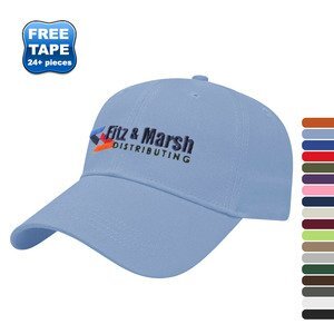 Value Brushed Cotton Twill Constructed Cap